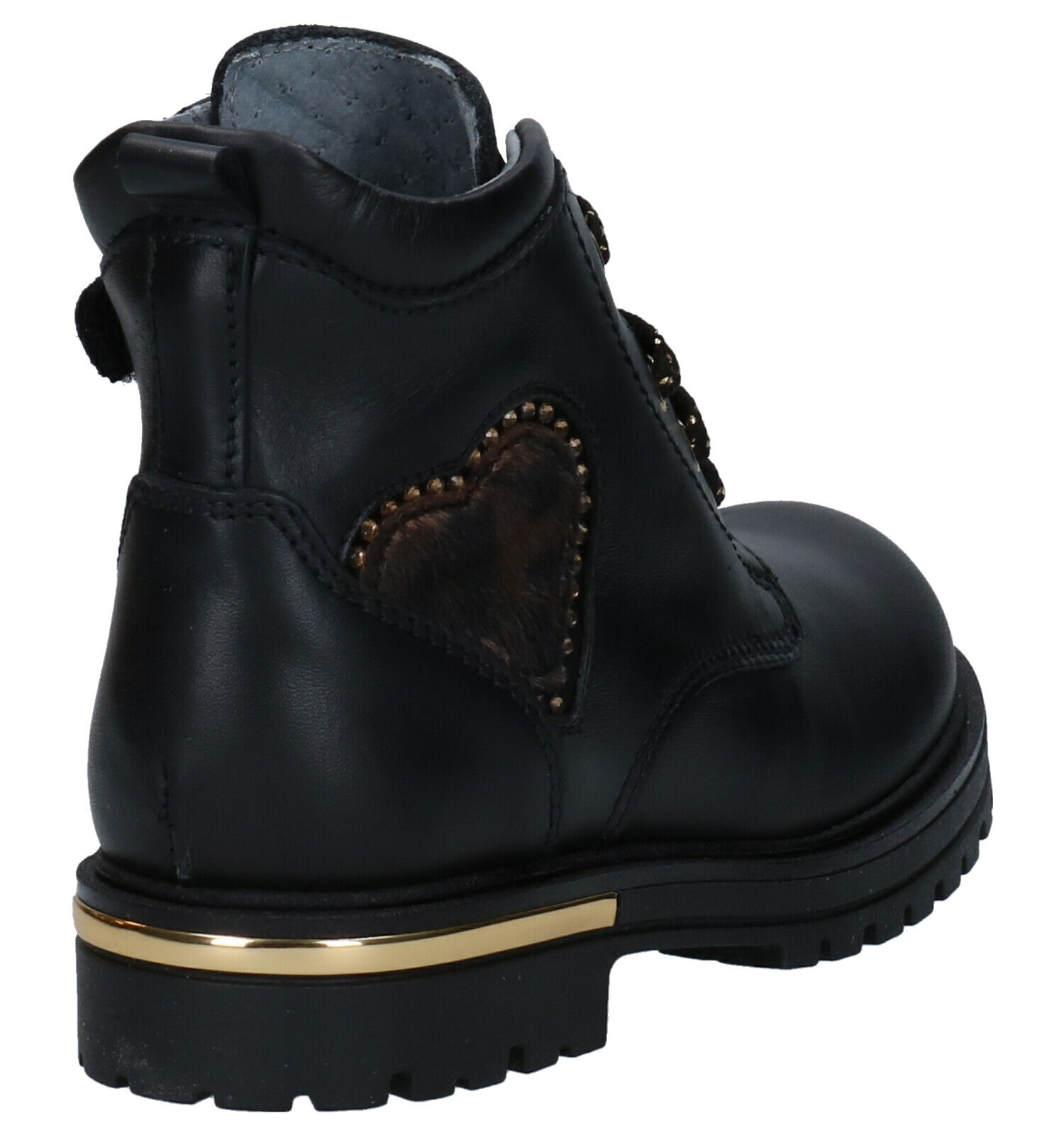NeroGiardini Bottines robustes en Noir Filles Boots en ligne