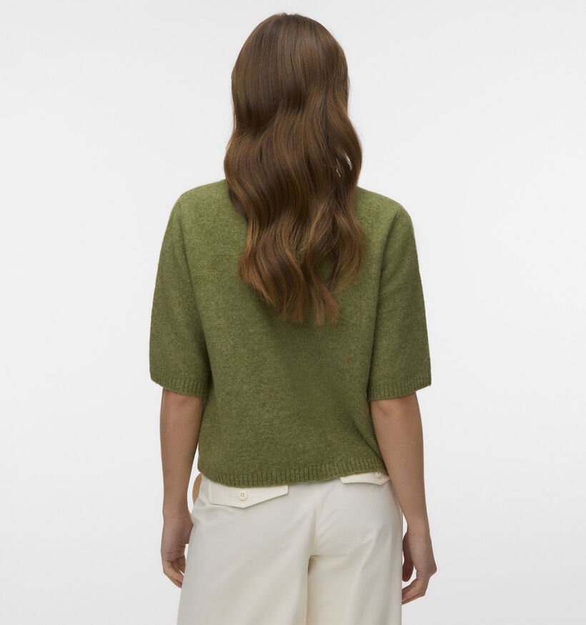 Vero Moda Boom Pull en Vert pour femmes (377584)