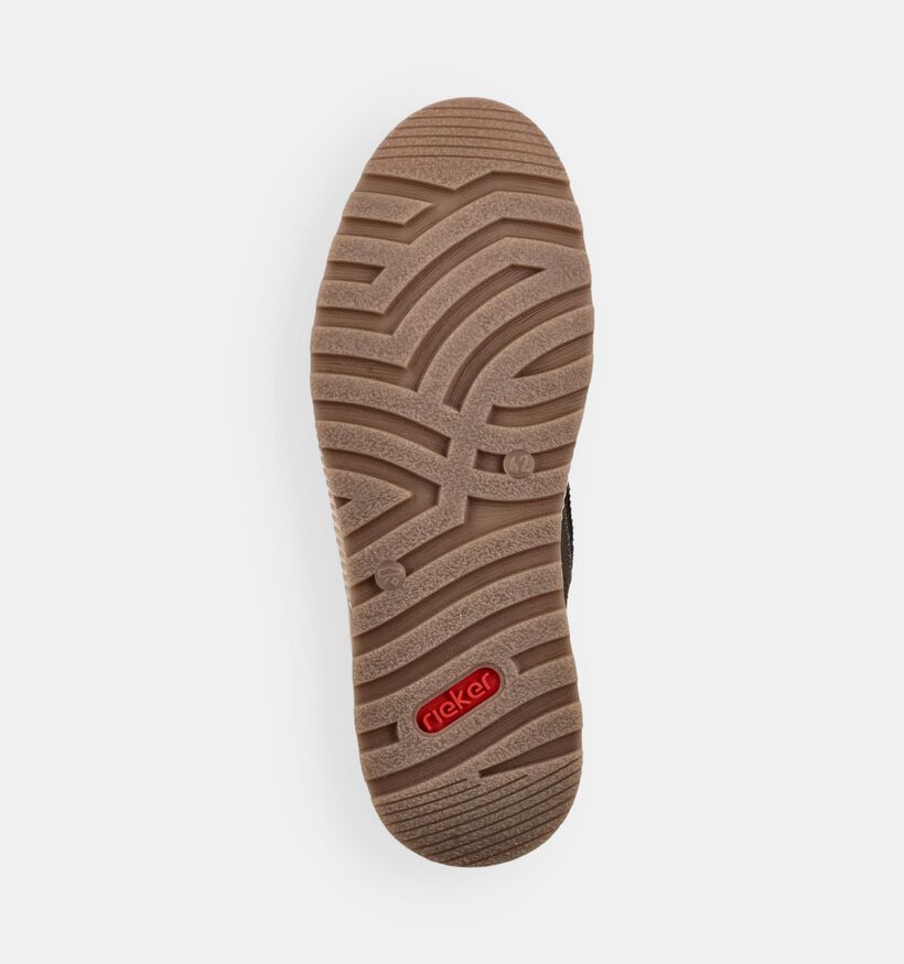 Rieker Baskets basses en Vert kaki pour hommes (376532)
