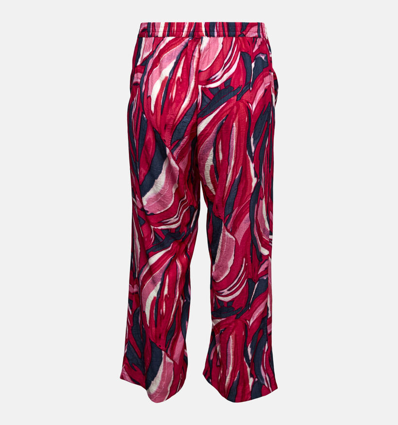 Vero Moda Curve Vera Violet Pantalon en Rose/Bleu pour femmes (367796)