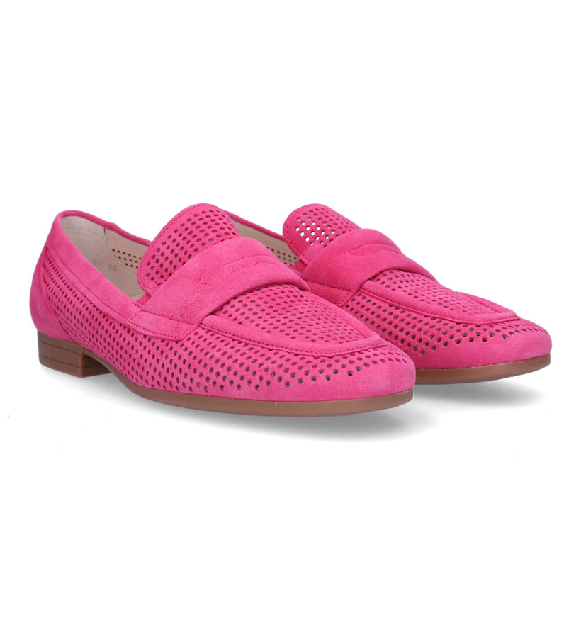 Gabor Comfort Loafers en Fuchsia pour femmes (325183)