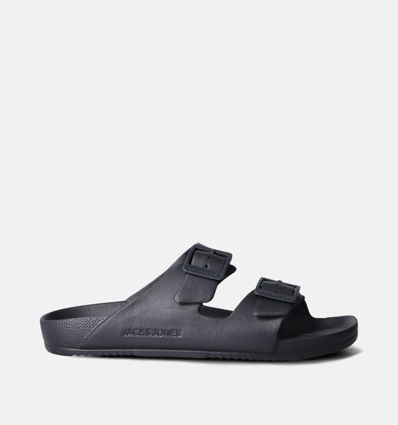 Jack & Jones Croxton Moulded Sandal Slippers Zwart voor heren (352836)