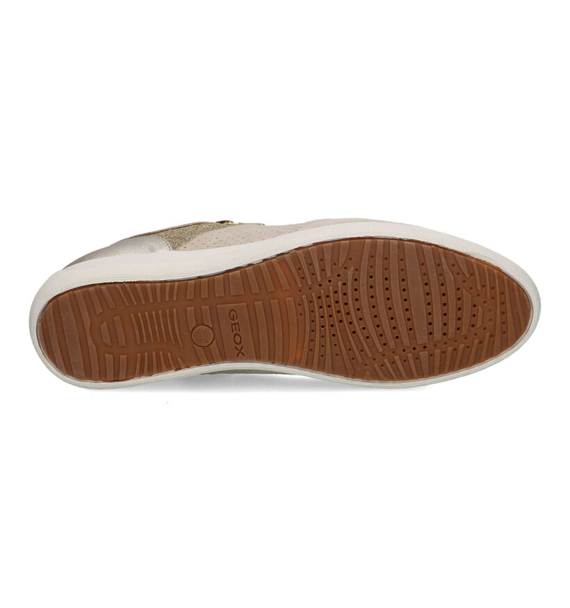 Geox Myria Baskets en Taupe pour femmes (326656) - pour semelles orthopédiques