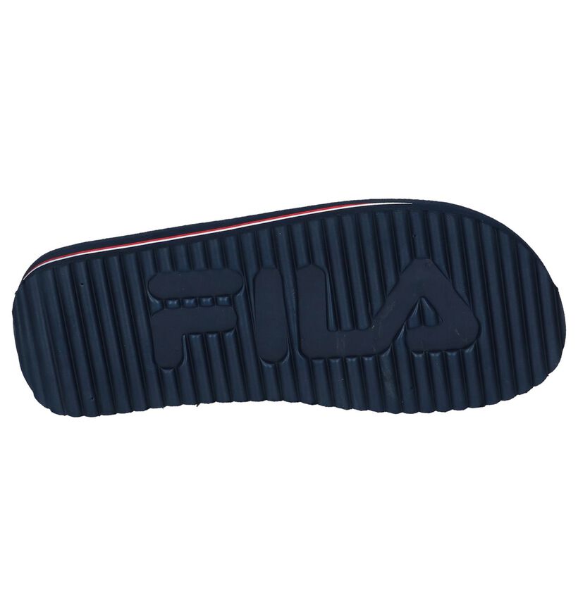 Donker Blauwe Fila Tomaia Slippers, , pdp