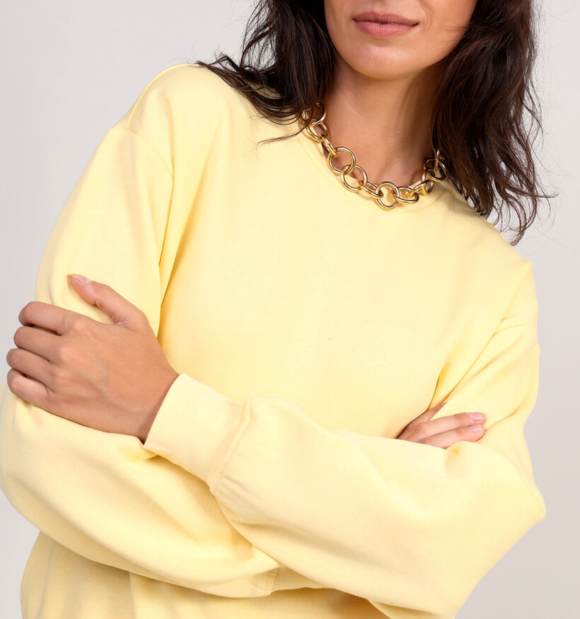 Pieces Chilli Gele Sweater voor dames (364802)