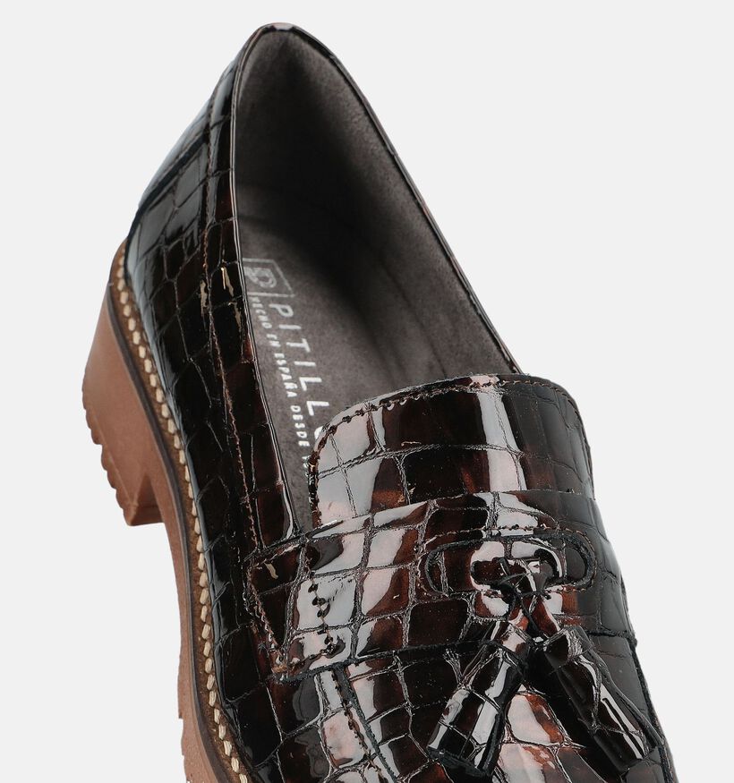Pitillos Bruine Loafers voor dames (379729) - geschikt voor steunzolen