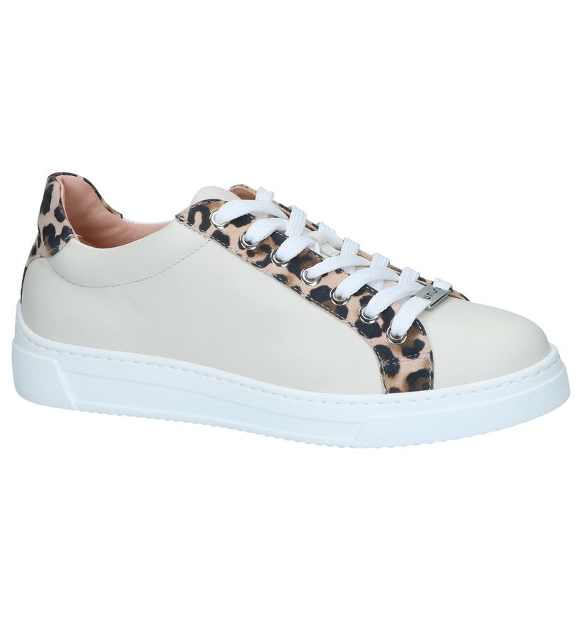 Witte Lage Sneakers Unisa Franci in leer (249276)