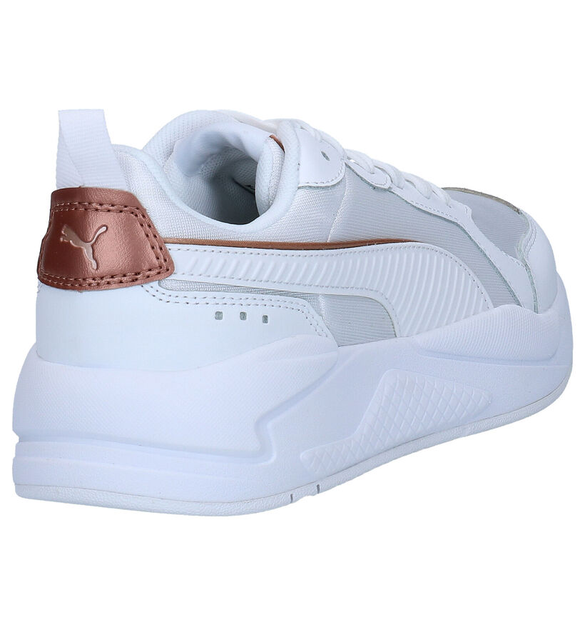 Puma X-Ray Baskets en Blanc en simili cuir (265521)