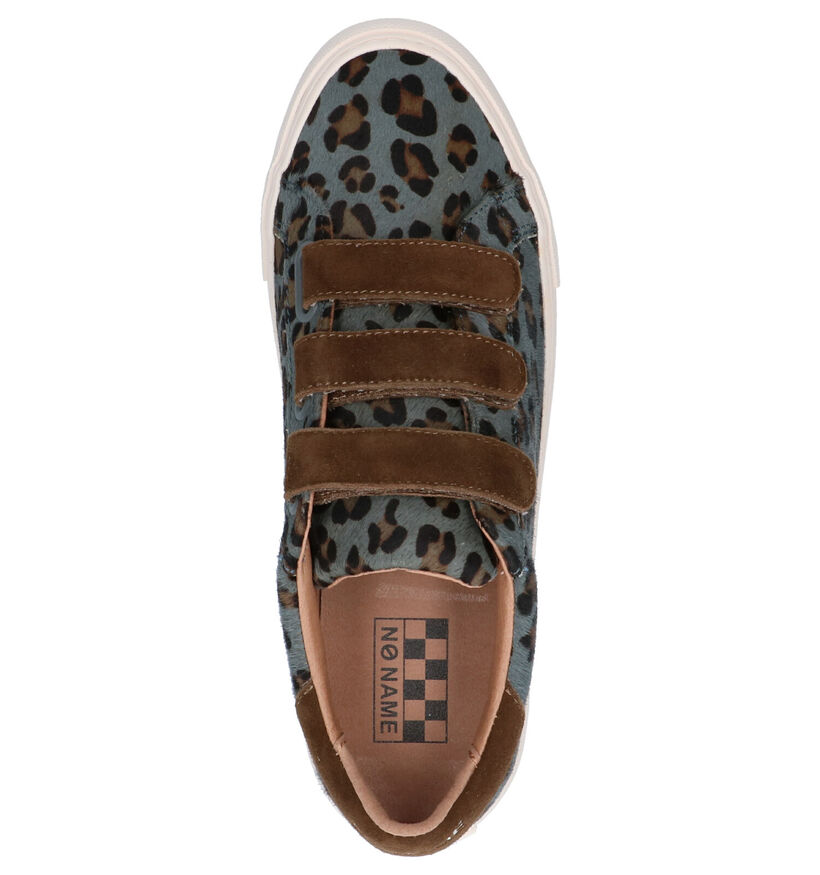No Name Arcade Baskets en Bleu en daim (261483)