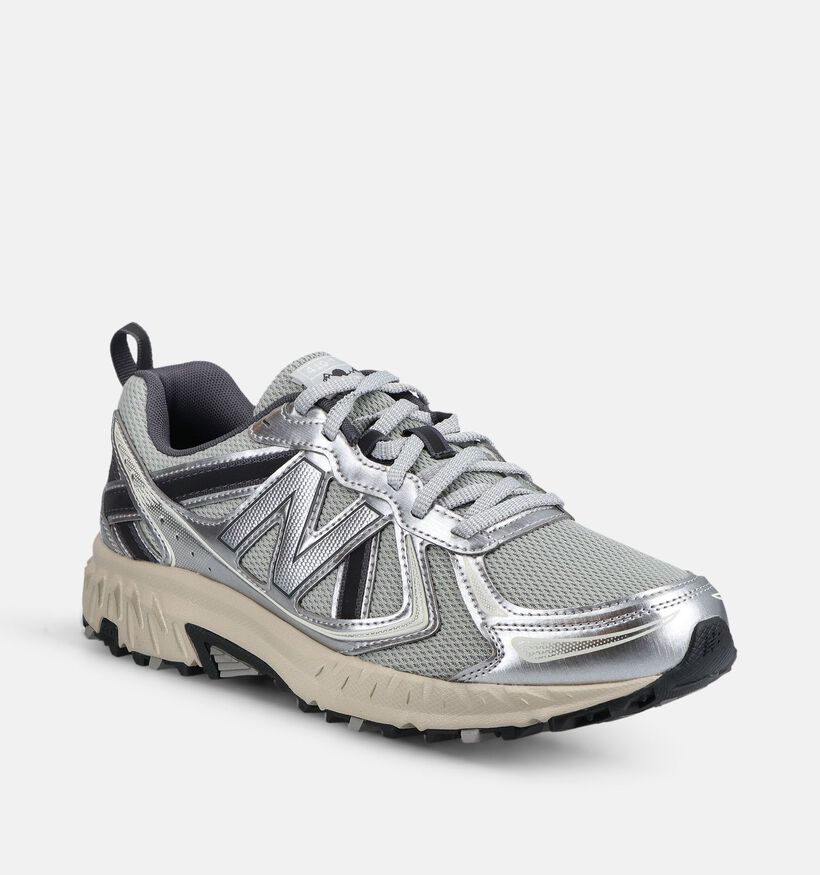 New Balance MT 410 Zilveren/Donkergrijze Sportsneakers voor heren (380365) - geschikt voor steunzolen