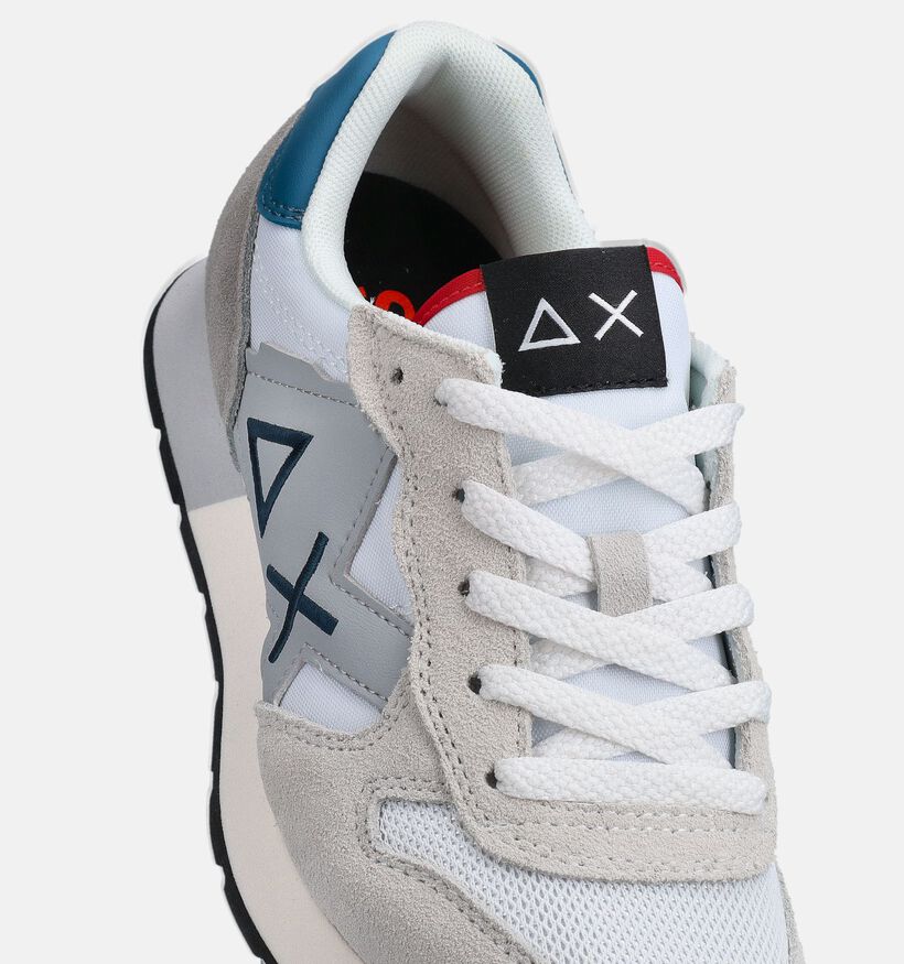 Sun68 Jaki Baskets basses en Blanc pour filles, gar&ccedil;ons (369064) - pour semelles orthop&eacute;diques