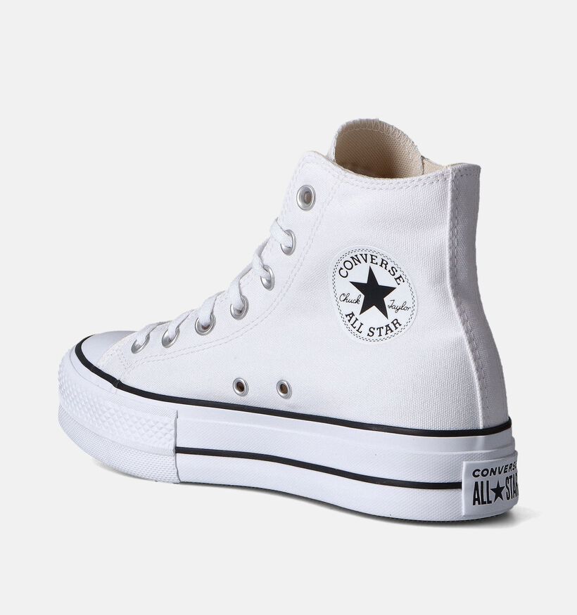 Converse Chuck Taylor All Star Lift Platform Witte Sneakers voor dames (348844)