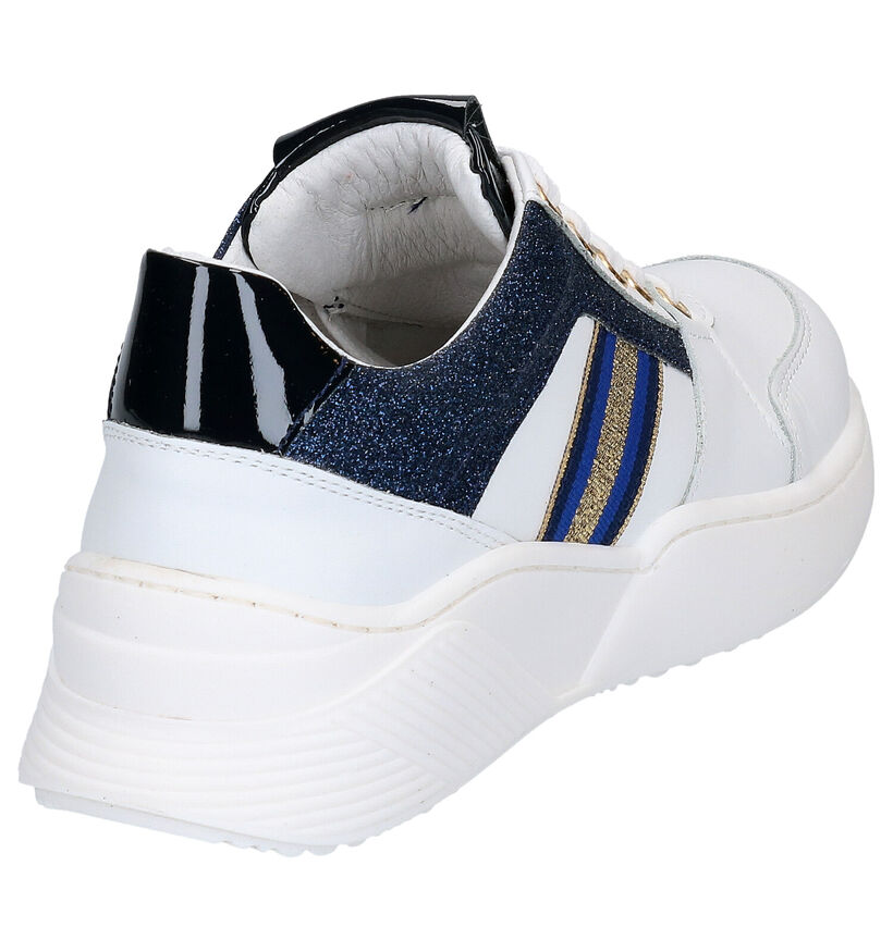 Witte Sneakers Hoops Hop in leer (266795)