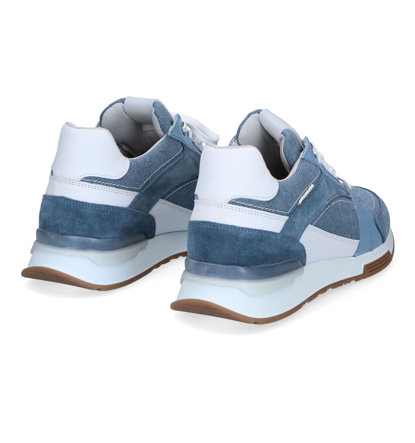 Bullboxer Chaussures plates en Bleu clair pour hommes (308628) - pour semelles orthopédiques