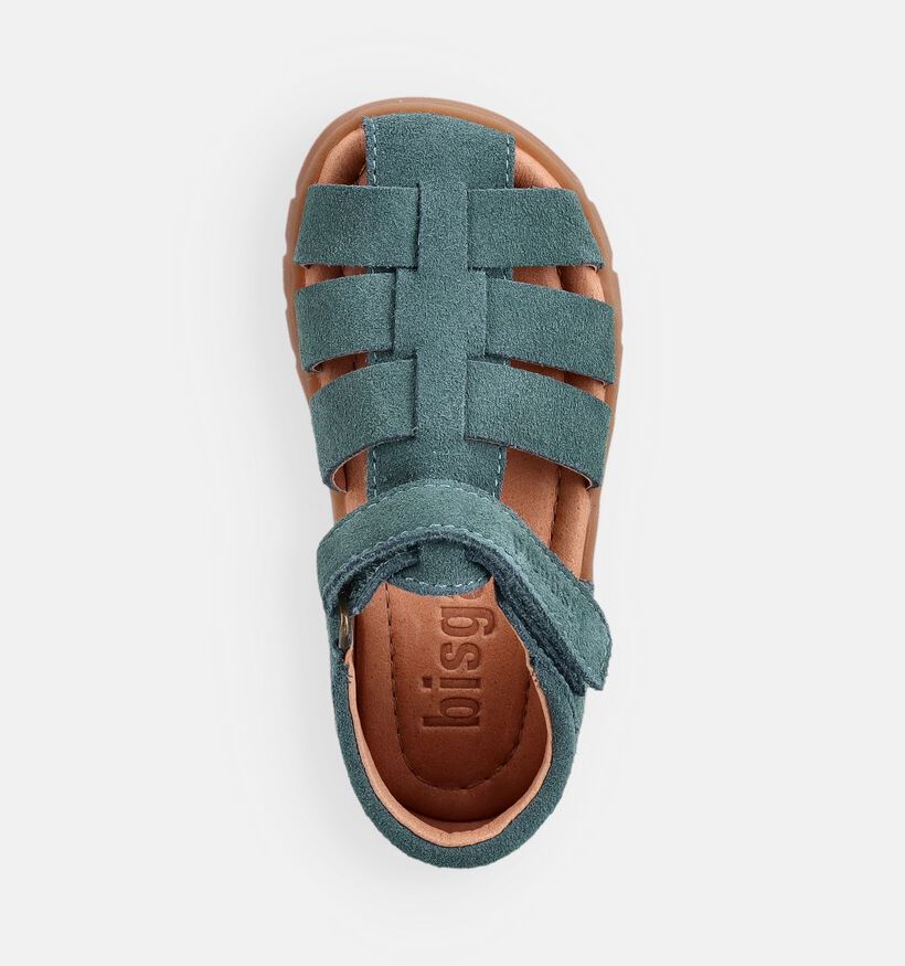 Bisgaard Chaussures premiers pas en Bleu pour filles, gar&ccedil;ons (370798)