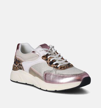 Tamaris Sneakers Bruin/Roze