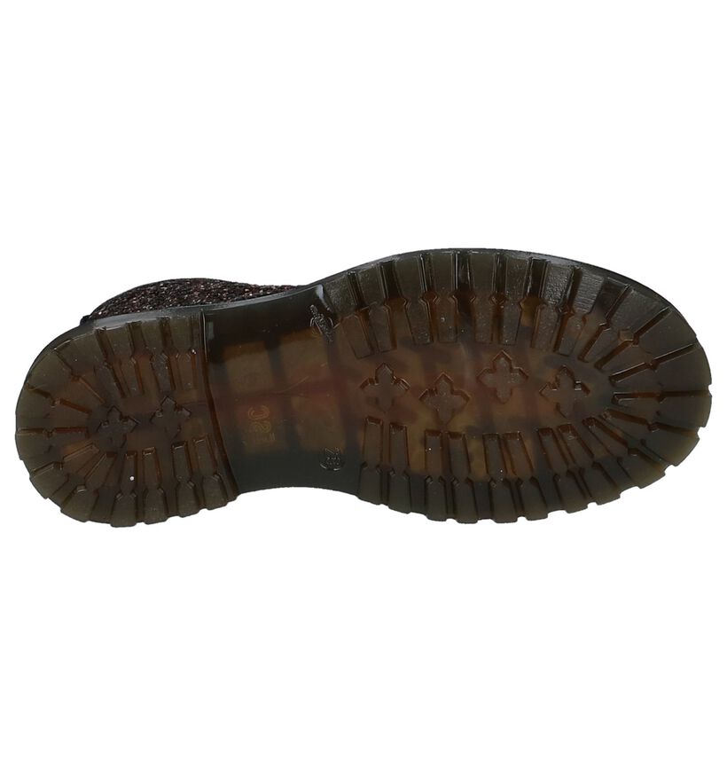 Bronzen Boots met Rits/Veter Romagnoli in lakleer (230212)