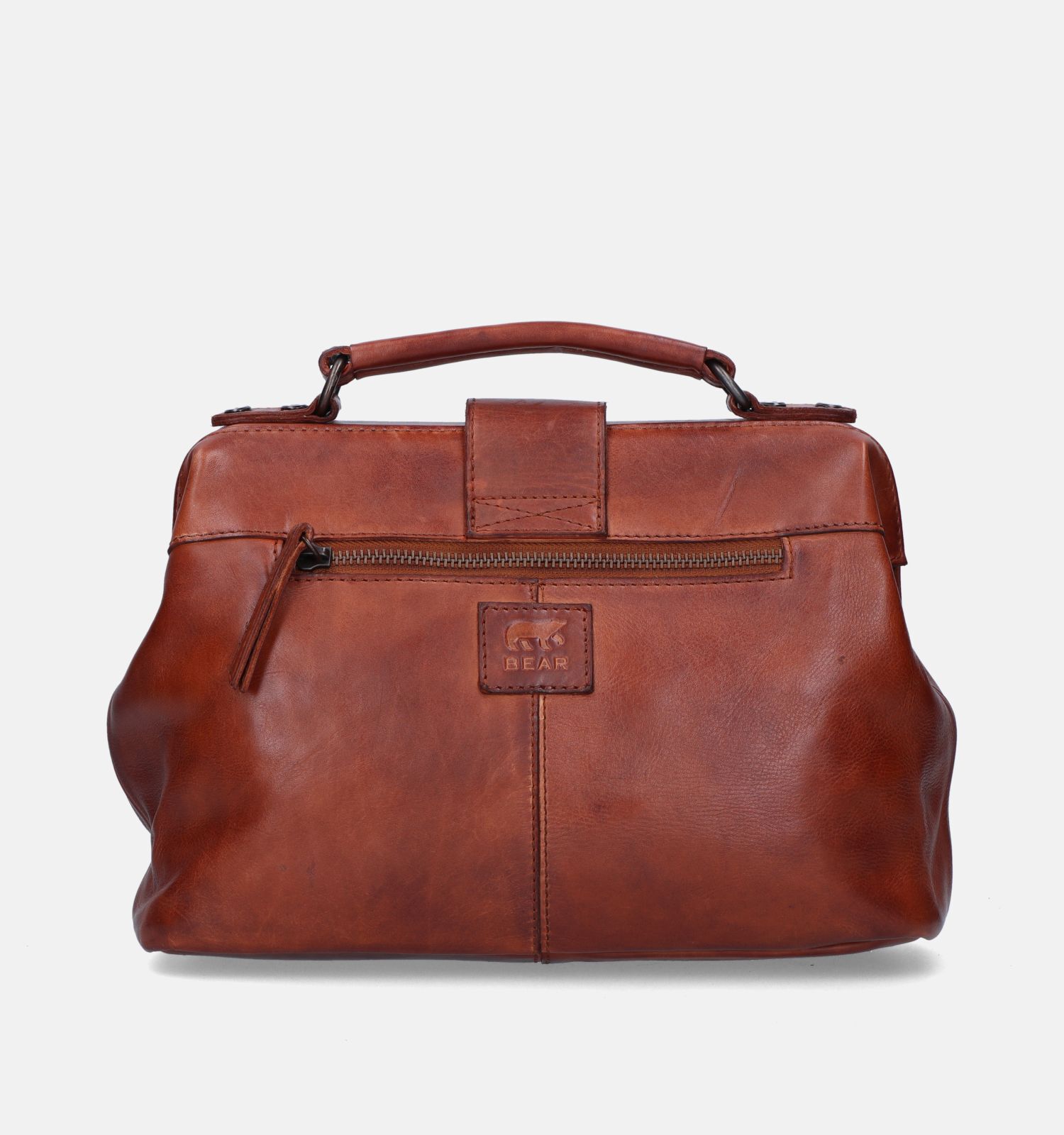 Bear Design Cognac Handtas Dames Handtassen Online op TORFS.BE
