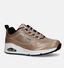 Skechers Uno Diamond Shatter Baskets en Or pour femmes (326238)