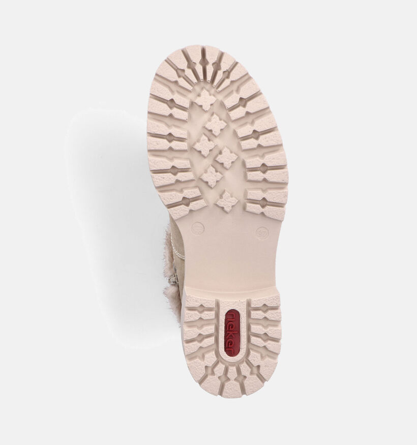 Rieker Bottines Chelsea en Beige pour femmes (347429)