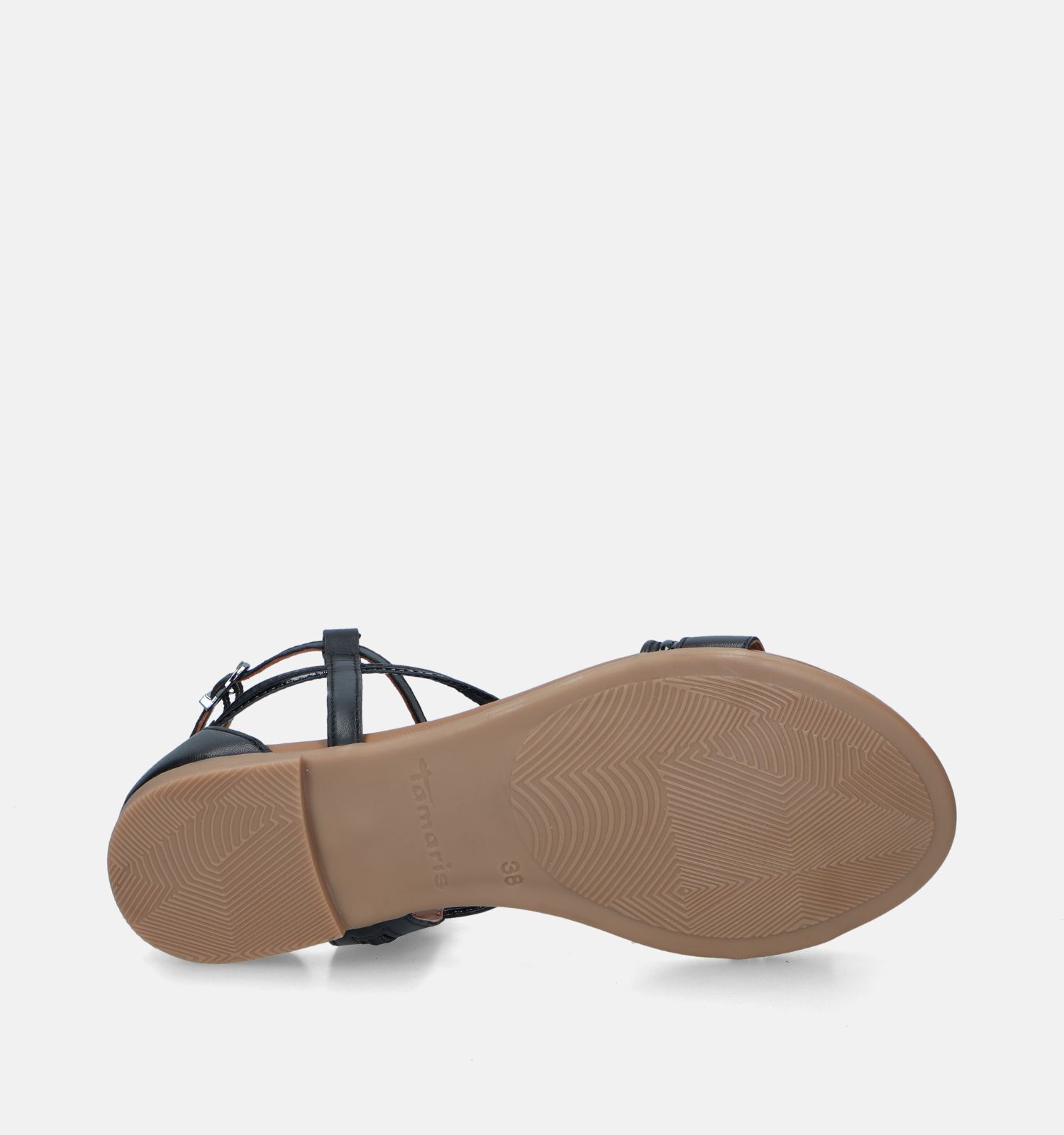 Tamaris Sandales avec talon ferme en Noir Femmes Sandales en ligne sur TORFS.BE