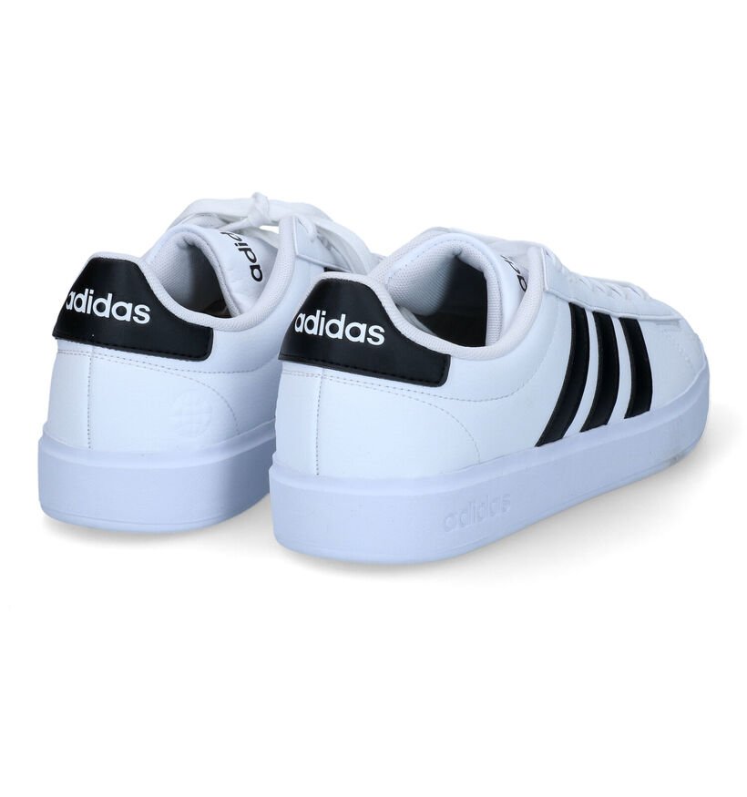 adidas Grand Court Baskets en Blanc pour hommes (316568) - pour semelles orthopédiques