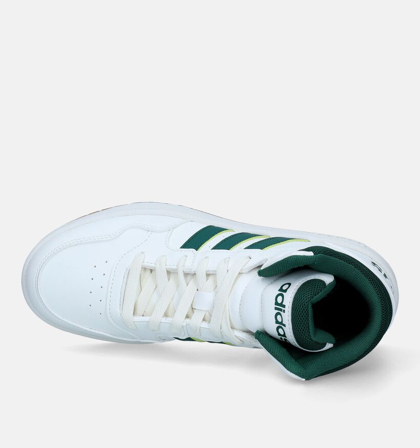 adidas Hoops 3.0 Mid Witte Sneakers voor dames (329409) - geschikt voor steunzolen