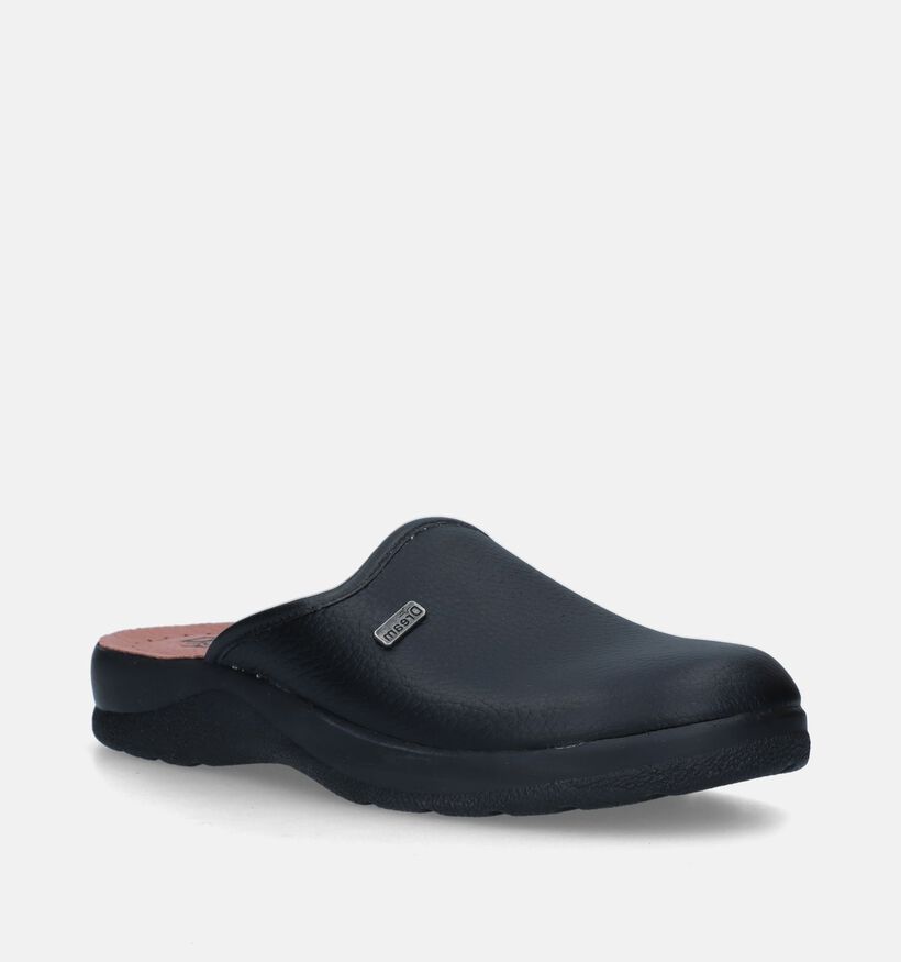 Fly Flot Pantoufles ouvertes en Noir pour hommes (281890)