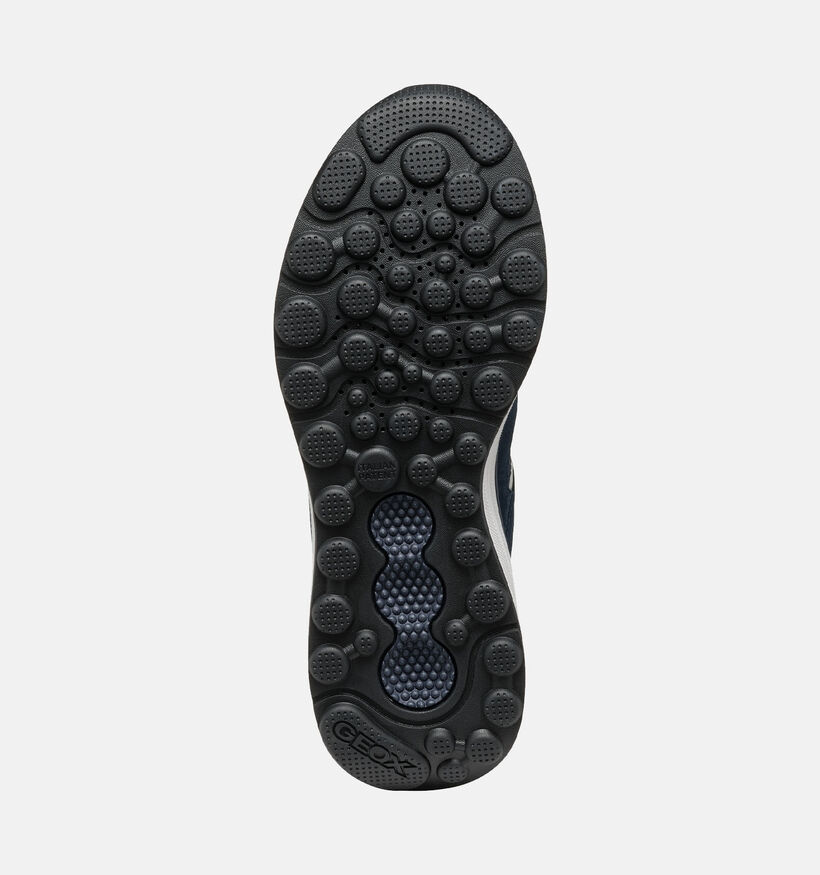 Geox Spherica Chaussures à lacets en Bleu pour hommes (344350) - pour semelles orthopédiques