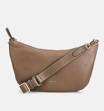 Crinkles Crossbody tassen Bruin/Bordeaux
