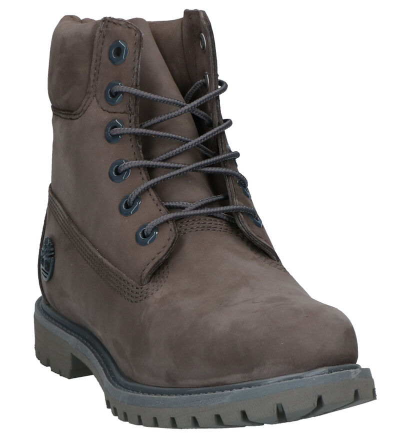 Timberland 6 Inch Premium Bottines en Marron pour femmes (294344) - pour semelles orthopédiques