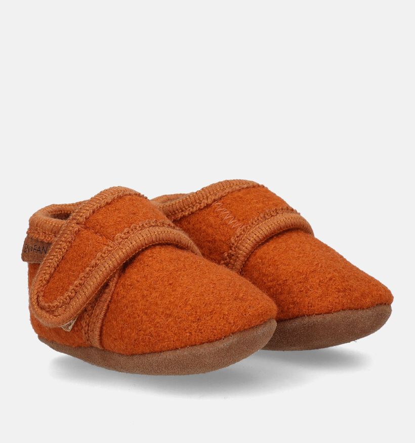 Enfant Pantoufles pour bébé en Orange pour filles, garçons (327078)