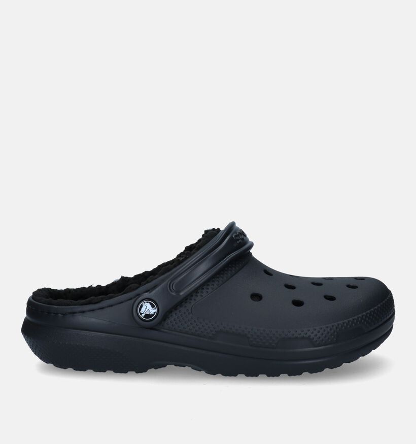 Crocs Classic Lined Nu-pieds en Noir pour hommes (329656)
