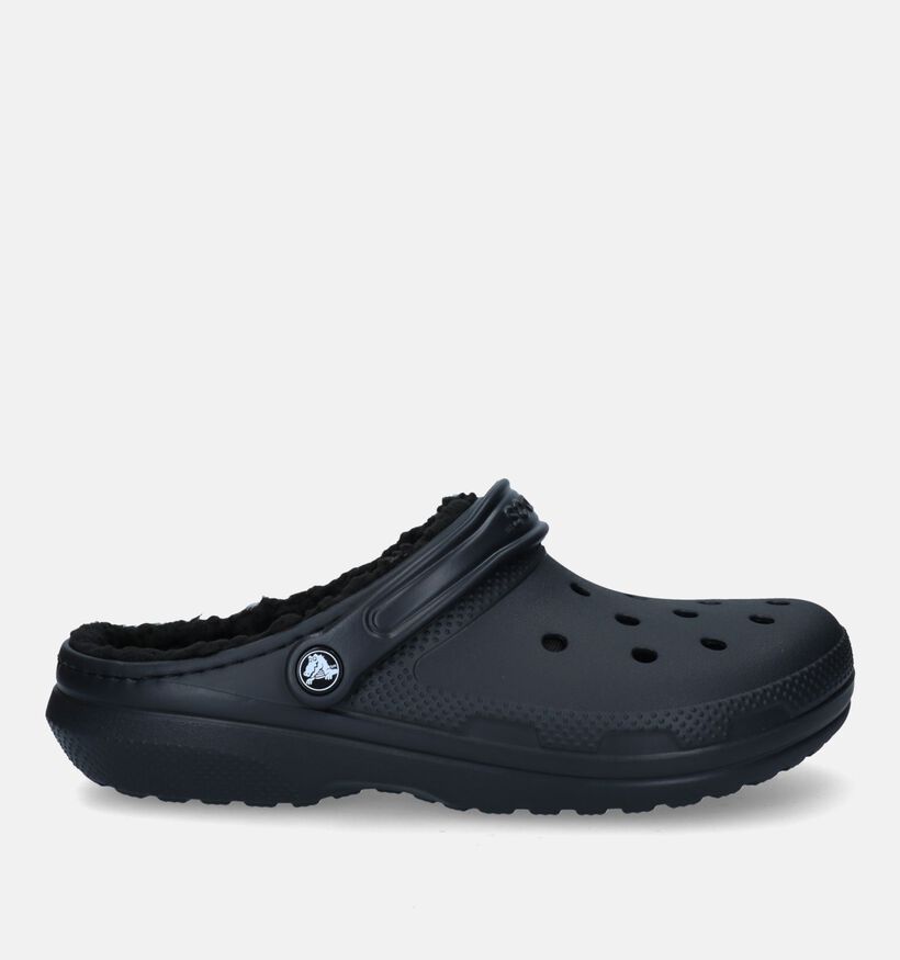 Crocs Classic Lined Zwarte Slippers voor heren (329656)