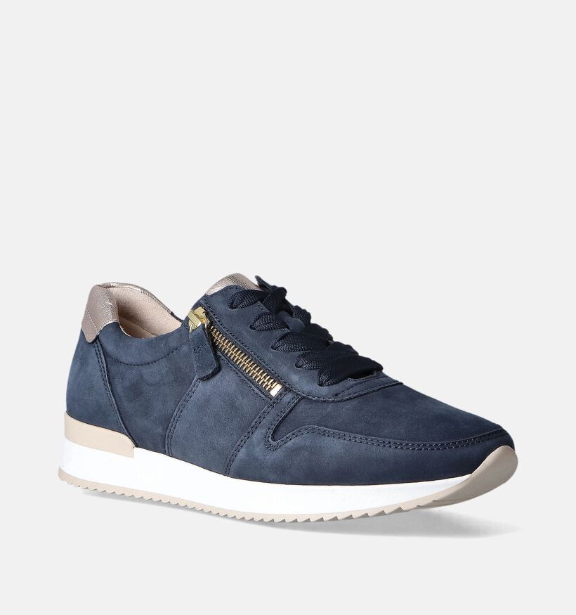 Gabor Blauwe Sneakers voor dames (355039) - geschikt voor steunzolen