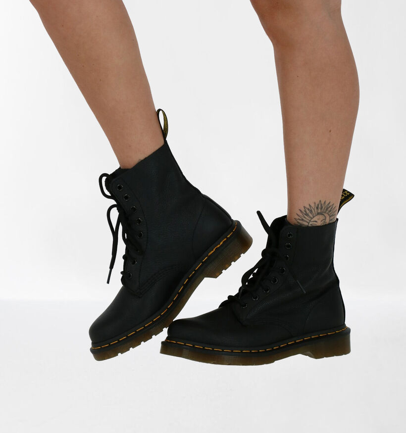 Dr. Martens Pascal Zwarte Boots in leer (276481)