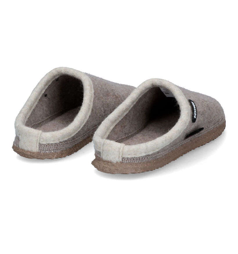 Giesswein Dannheim Pantoufles en Gris en laine (333556)