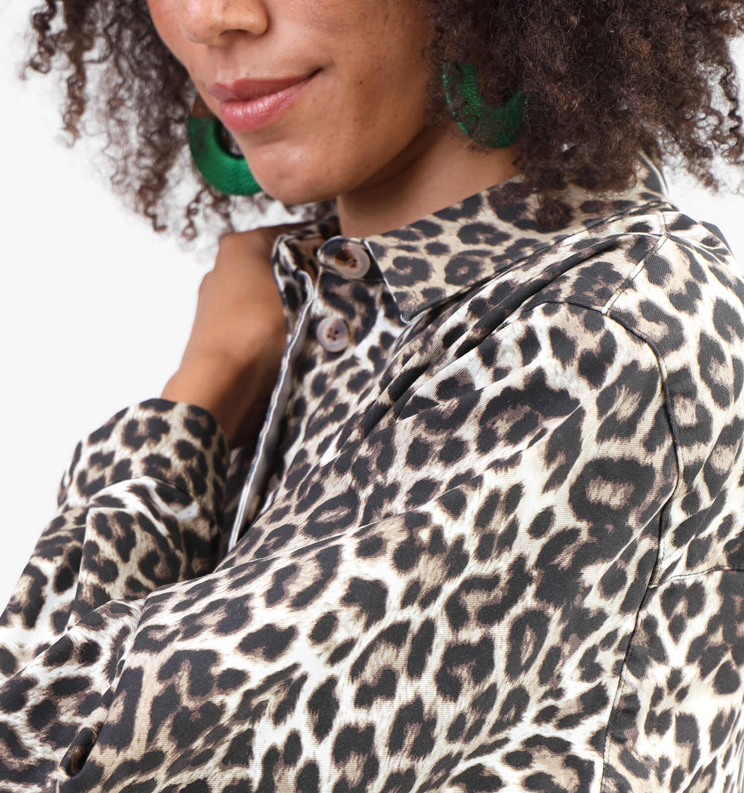 Robe vila leopard top