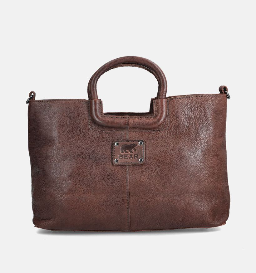 Bear Design Sac à main en Cognac pour femmes (365910)