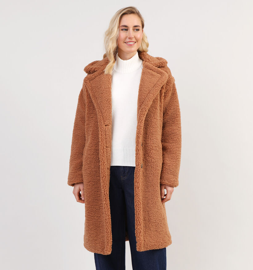 Expresso Manteau teddy en Brun pour femmes (351052)