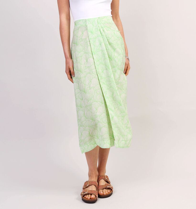 Vila Limia Lona Groene Midi Rok voor dames (359465)