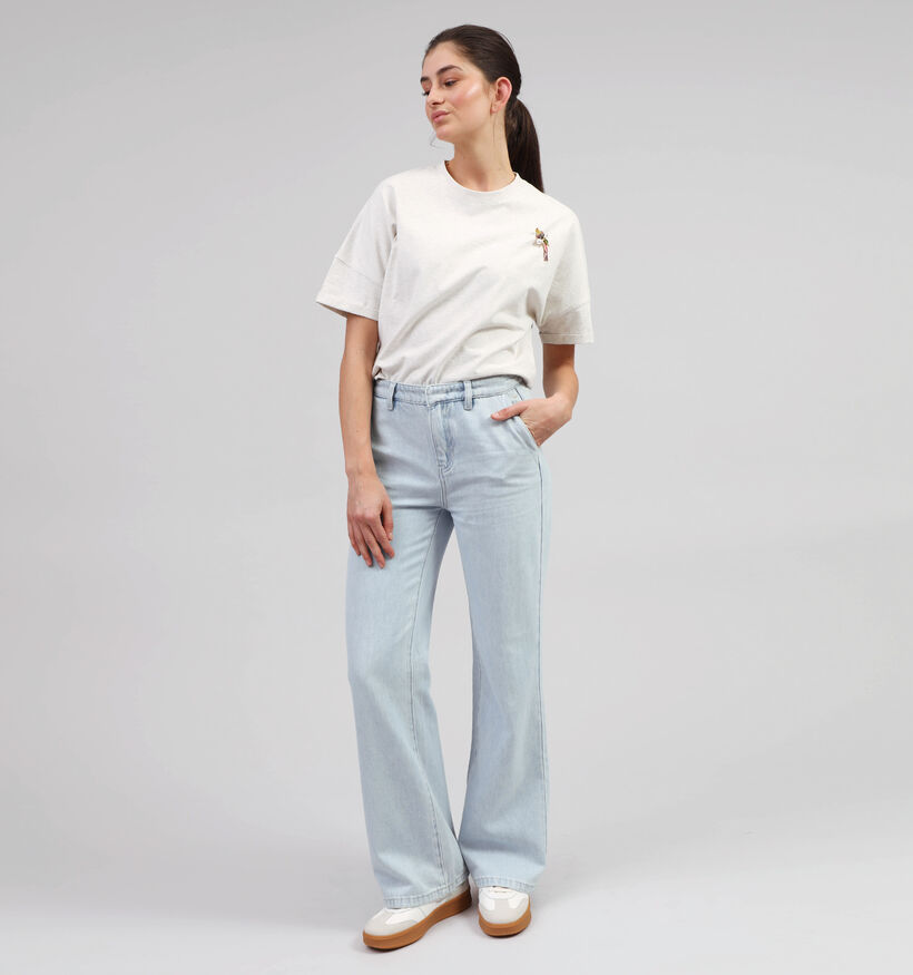 Expresso Blauwe Wide leg jeans voor dames (356861)