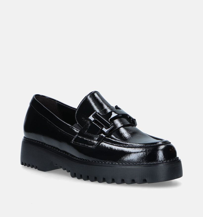 Gabor OptiFit Mocassins en Noir pour femmes (347028) - pour semelles orthopédiques