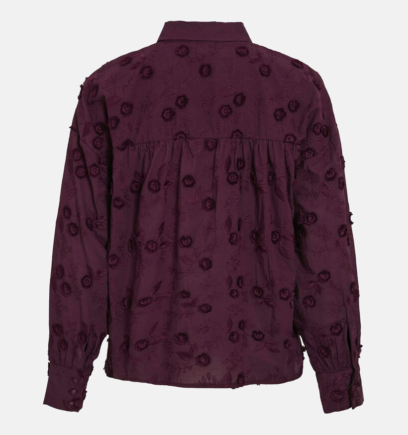 Vila Simone Blouse en Bordeaux pour femmes (365575)