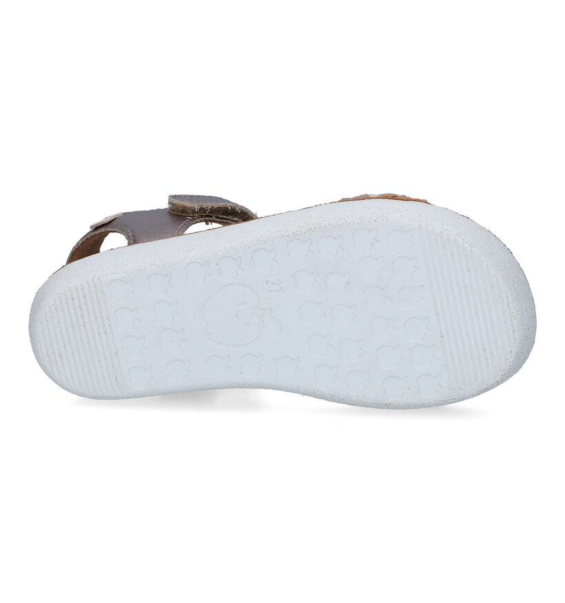 Shoo Pom Goa Wowo Zilveren Sandalen in leer (288597)