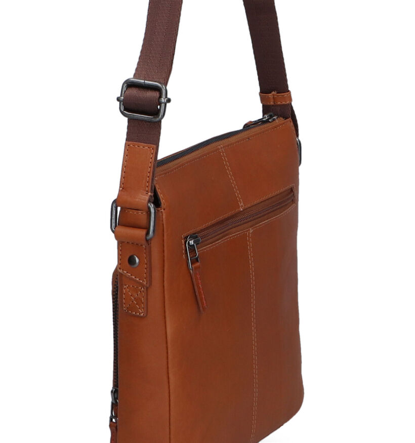 Maverick Cognac Crossbodytas voor heren (359910)