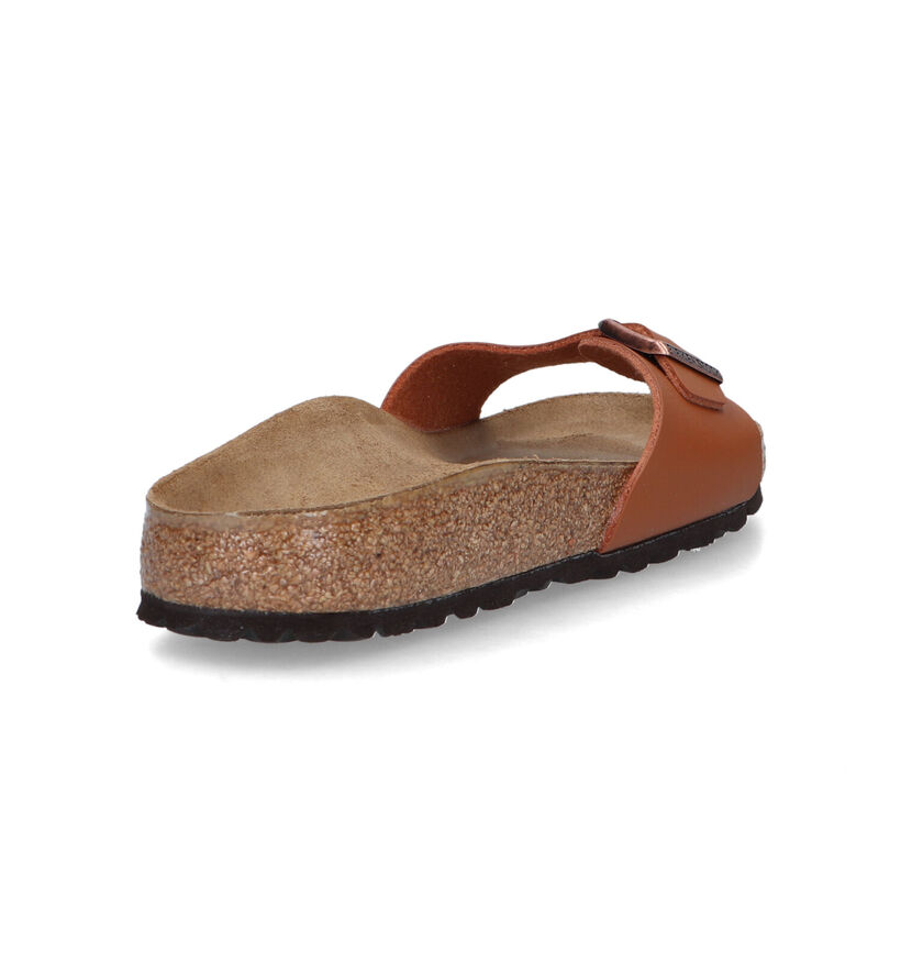 Birkenstock Madrid Birko-Flor Witte Slippers voor dames (338044)