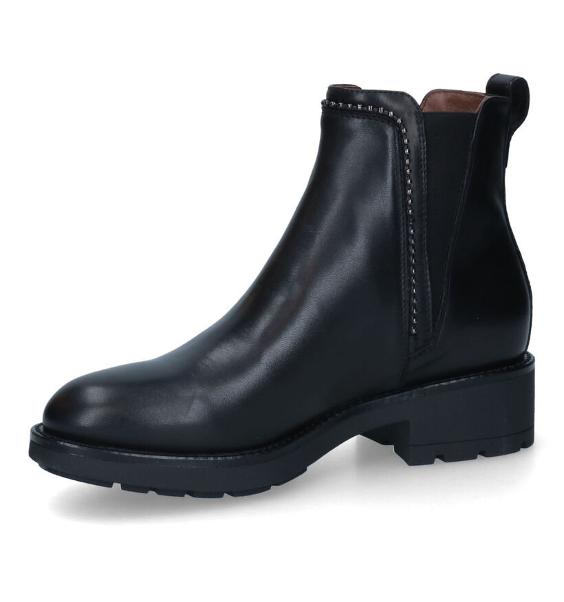 NeroGiardini Bottines Chelsea en Noir en cuir (314405)