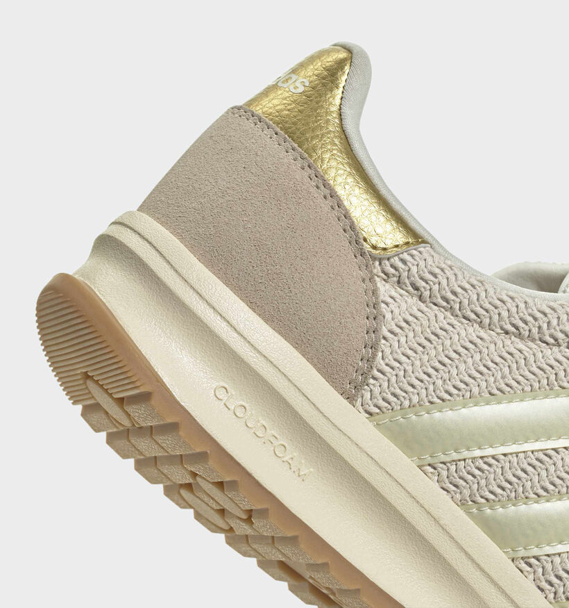 adidas Run 70s 2.0 Baskets sportives en Beige pour femmes (366830) - pour semelles orthop&eacute;diques