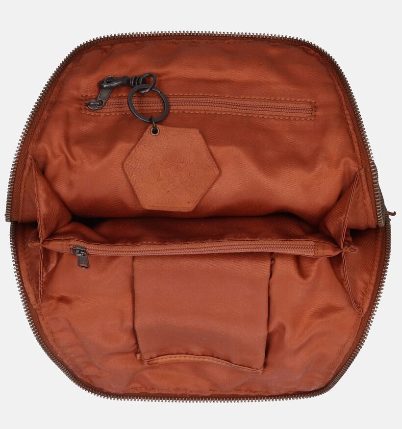 Bear Design Cognac Rugzak voor dames (350801)